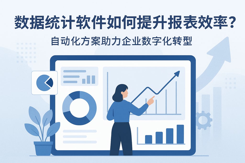 数据统计软件app如何提升报表效率？自动化方案助力企业数字化转型