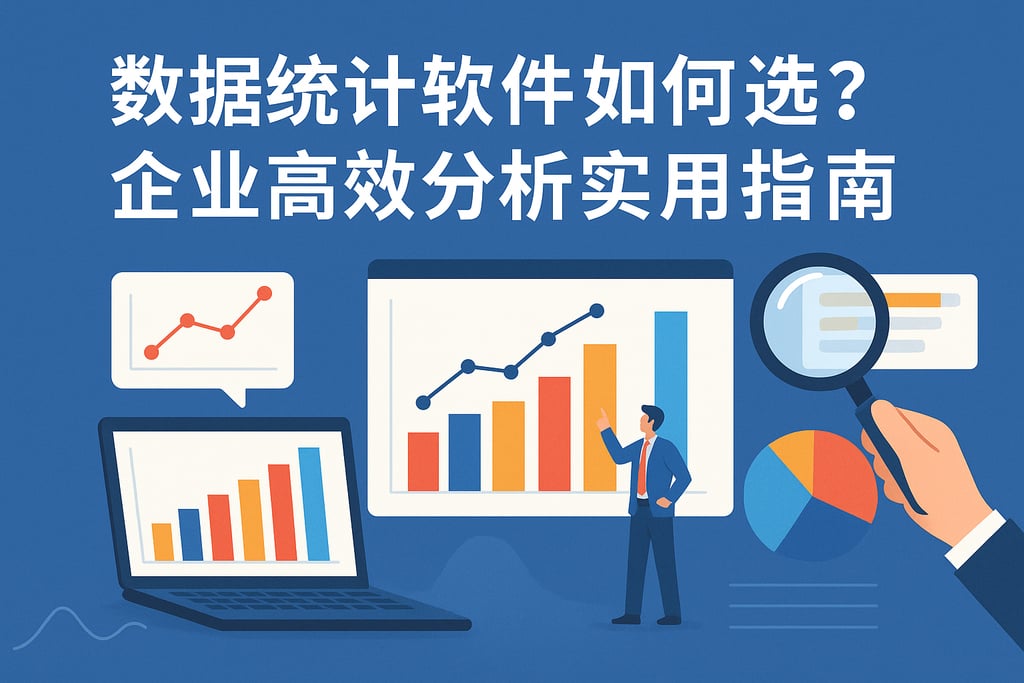 数据统计软件如何选？企业高效分析的实用指南