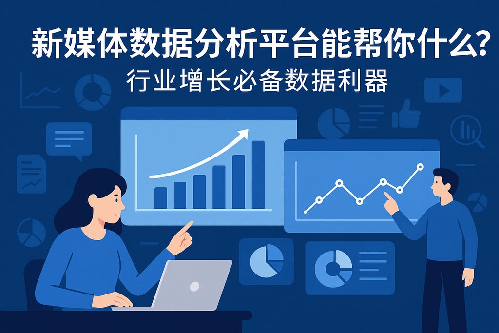 新媒体数据分析平台能帮你什么？行业增长必备数据利器