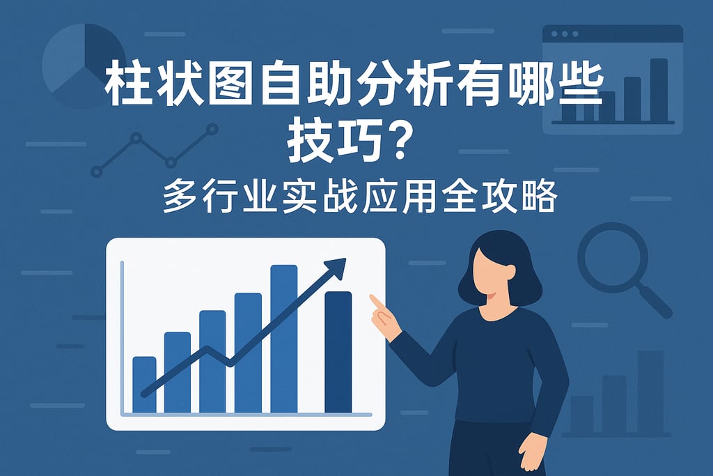 柱状图自助分析有哪些技巧？多行业实战应用全攻略