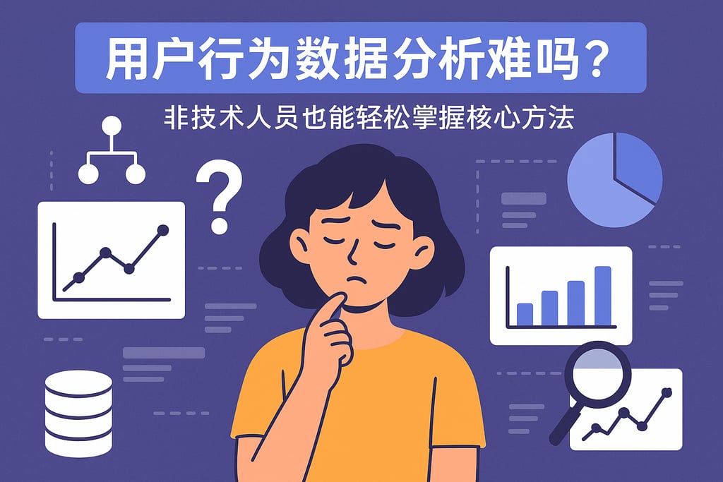 用户行为数据分析难吗？非技术人员也能轻松掌握核心方法