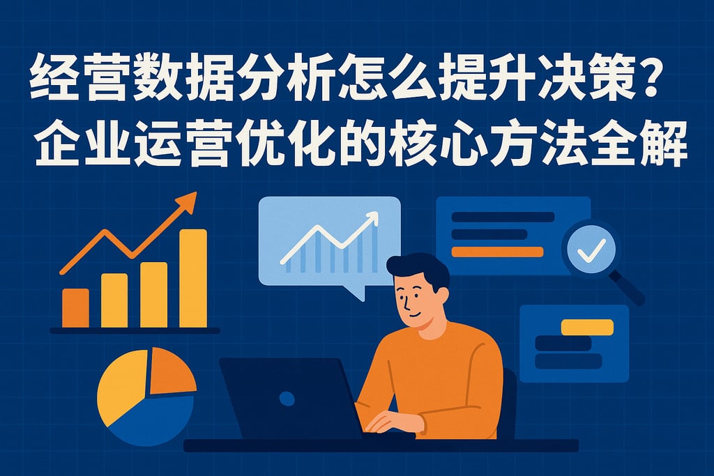 经营数据分析怎么提升决策效率？企业运营优化的核心方法全解