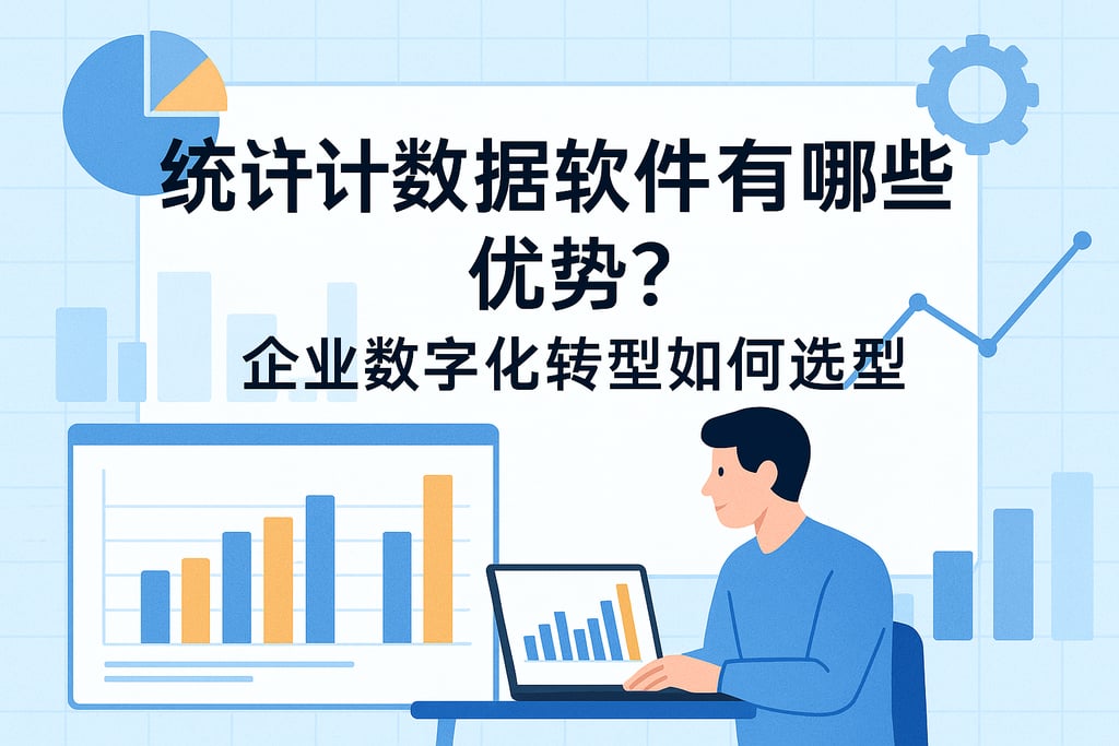 统计数据的软件有哪些优势？企业数字化转型如何选型