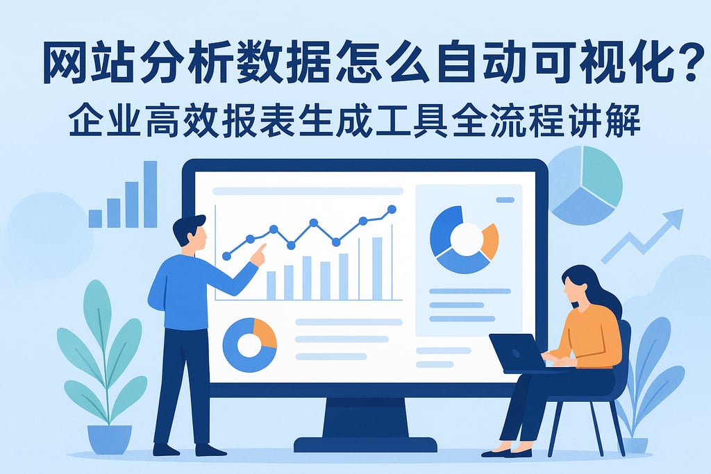 网站分析数据怎么自动可视化？企业高效报表生成工具全流程讲解