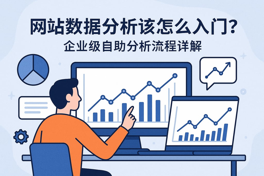 网站数据分析该怎么入门？企业级自助分析流程详解