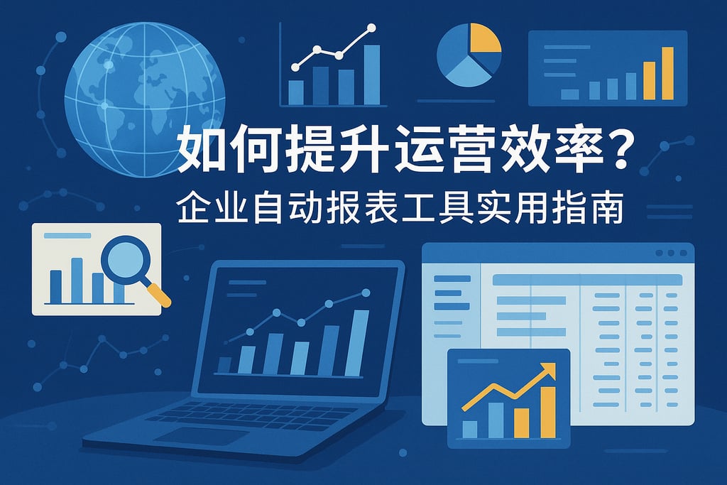 网络数据分析如何提升运营效率？企业自动报表工具实用指南