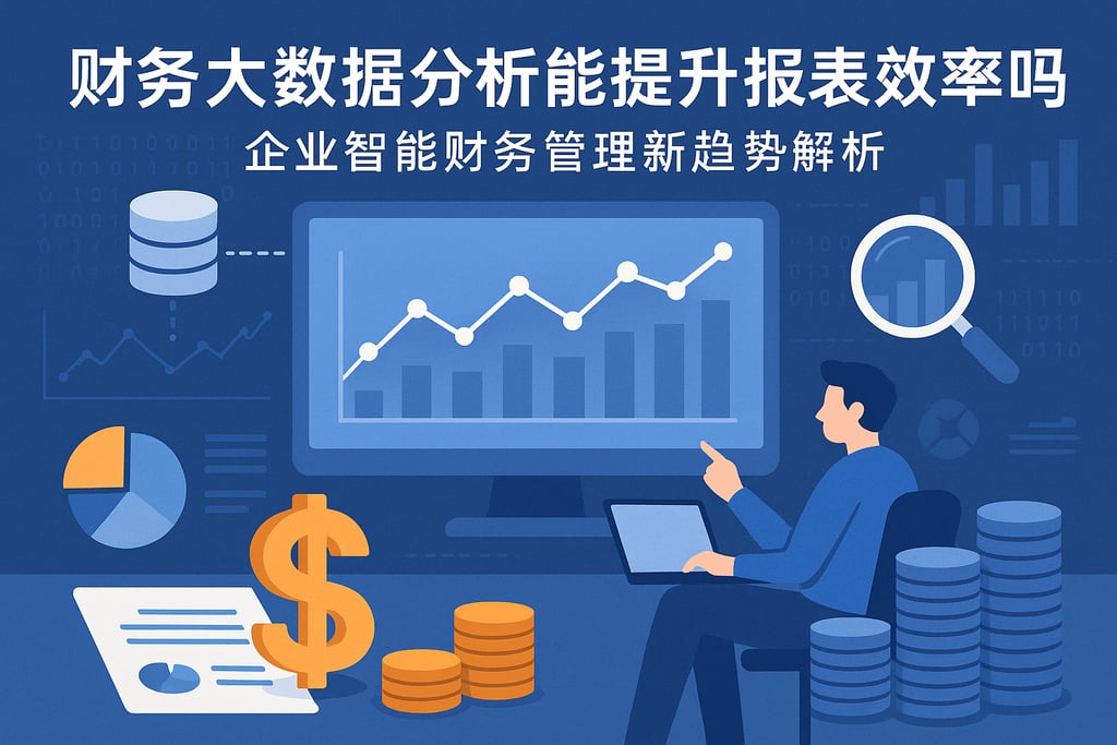 财务大数据分析能提升报表效率吗？企业智能财务管理新趋势解析