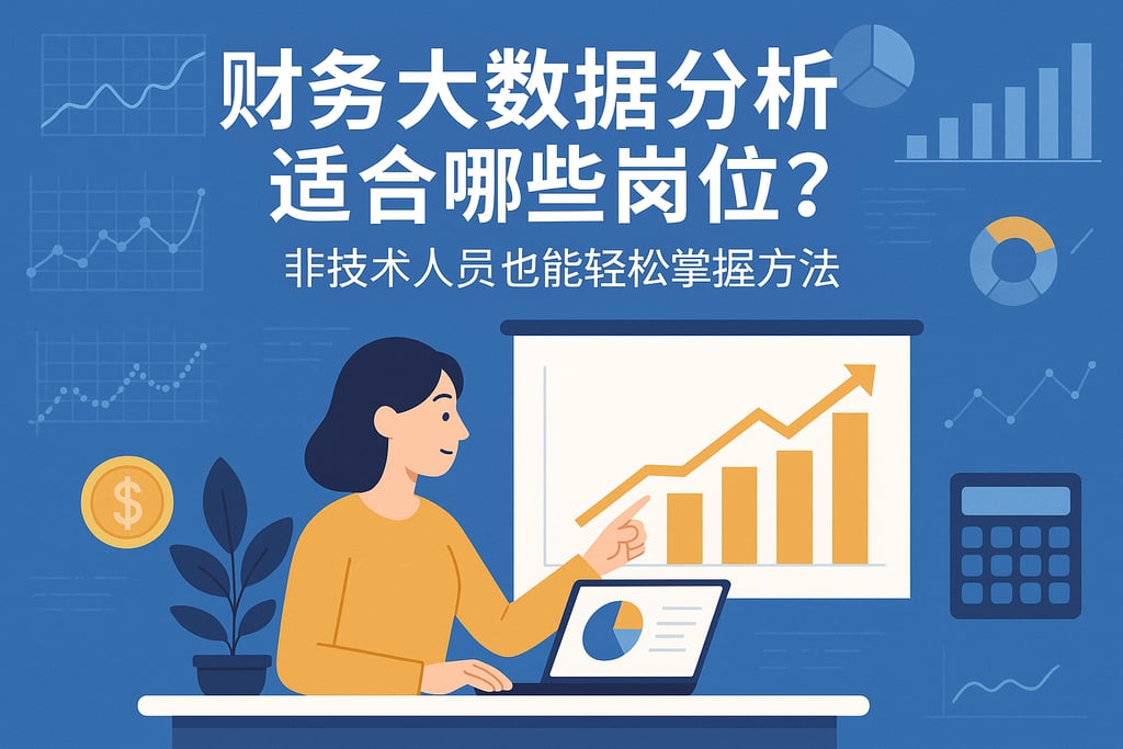 财务大数据分析适合哪些岗位使用？非技术人员也能轻松掌握方法