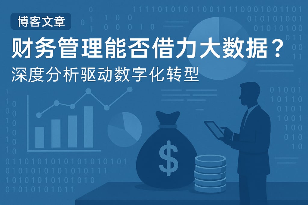 财务管理能否借力大数据？深度分析驱动数字化转型
