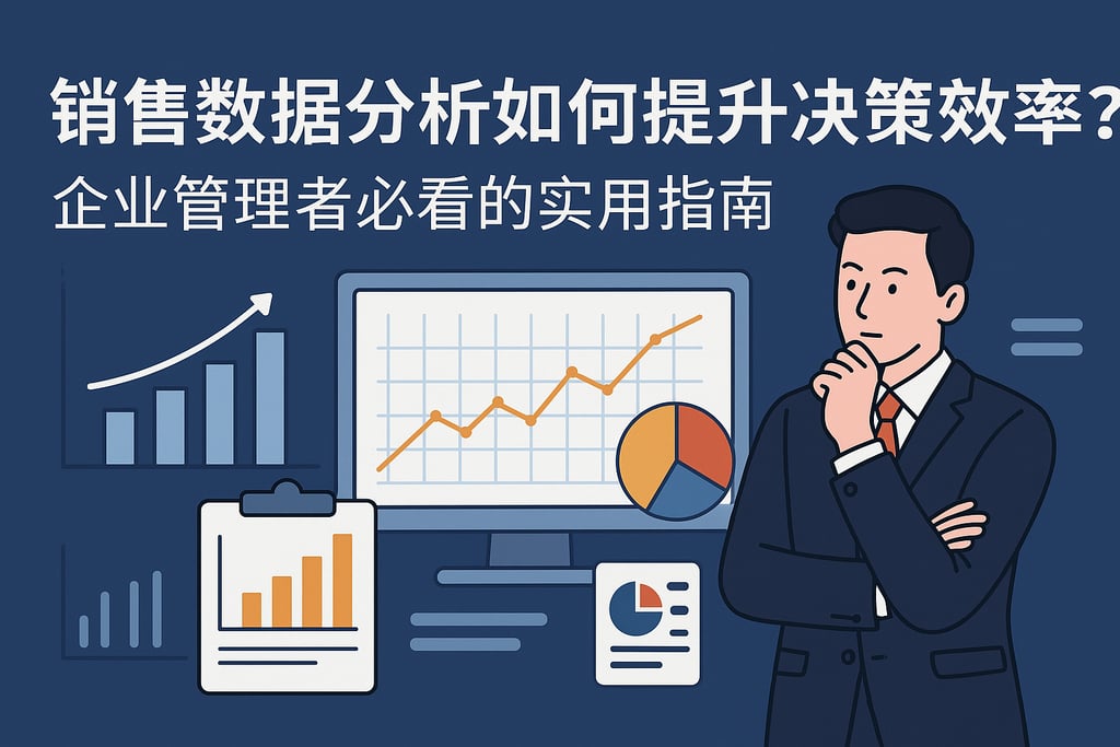 销售数据分析如何提升决策效率？企业管理者必看的实用指南