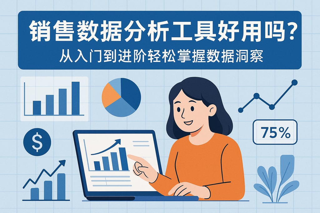 销售数据分析工具好用吗？从入门到进阶轻松掌握数据洞察
