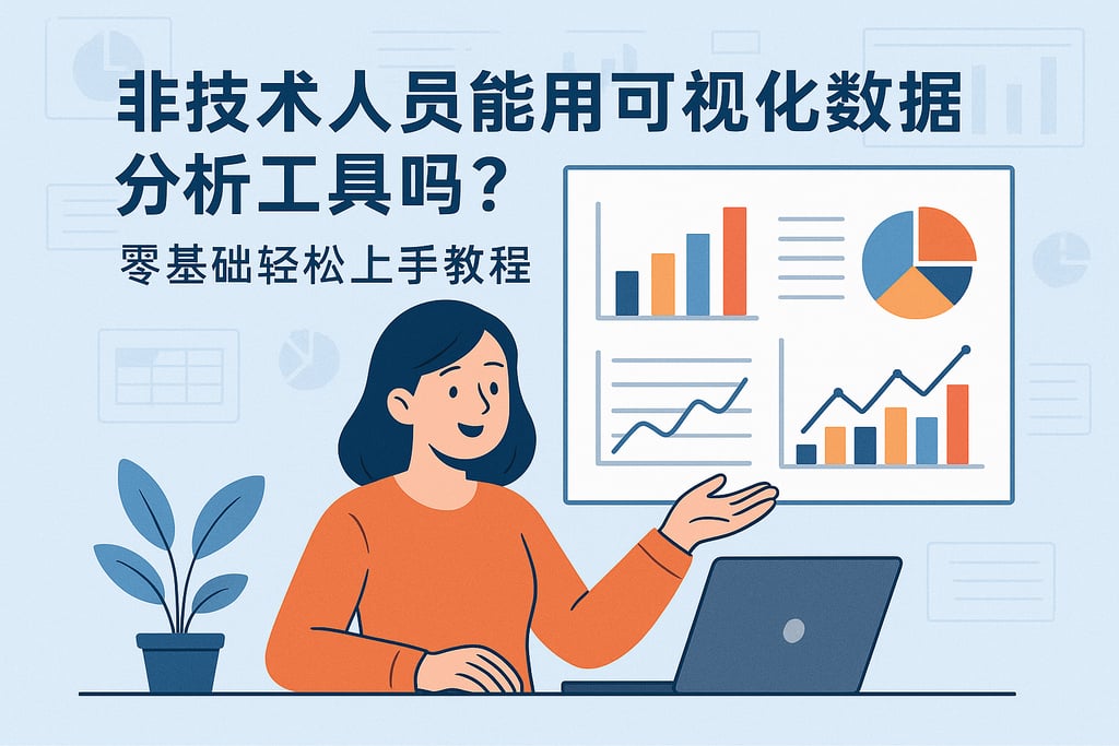 非技术人员能用可视化数据分析工具吗？零基础轻松上手教程