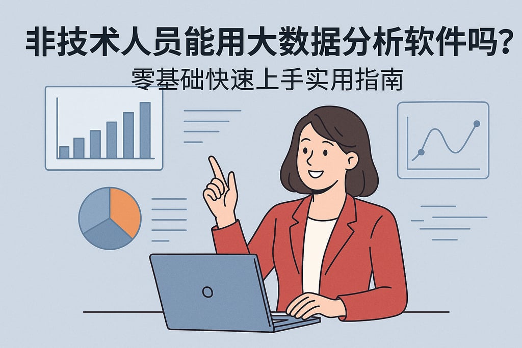 非技术人员能用大数据分析软件吗？零基础快速上手实用指南