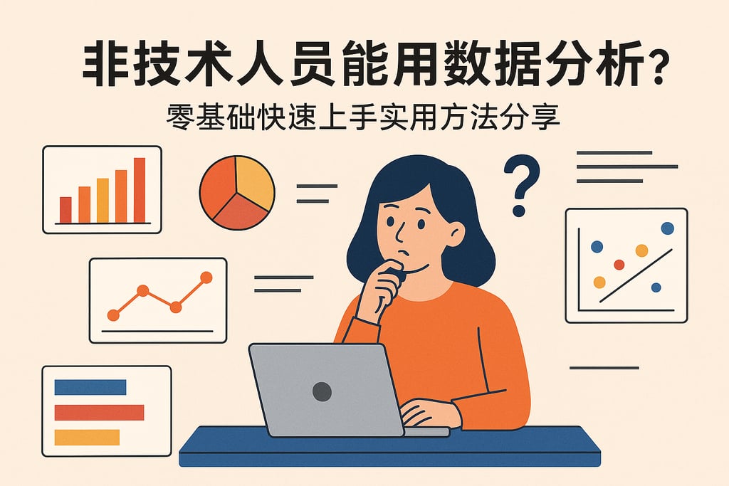 非技术人员能用数据分析吗？零基础快速上手实用方法分享
