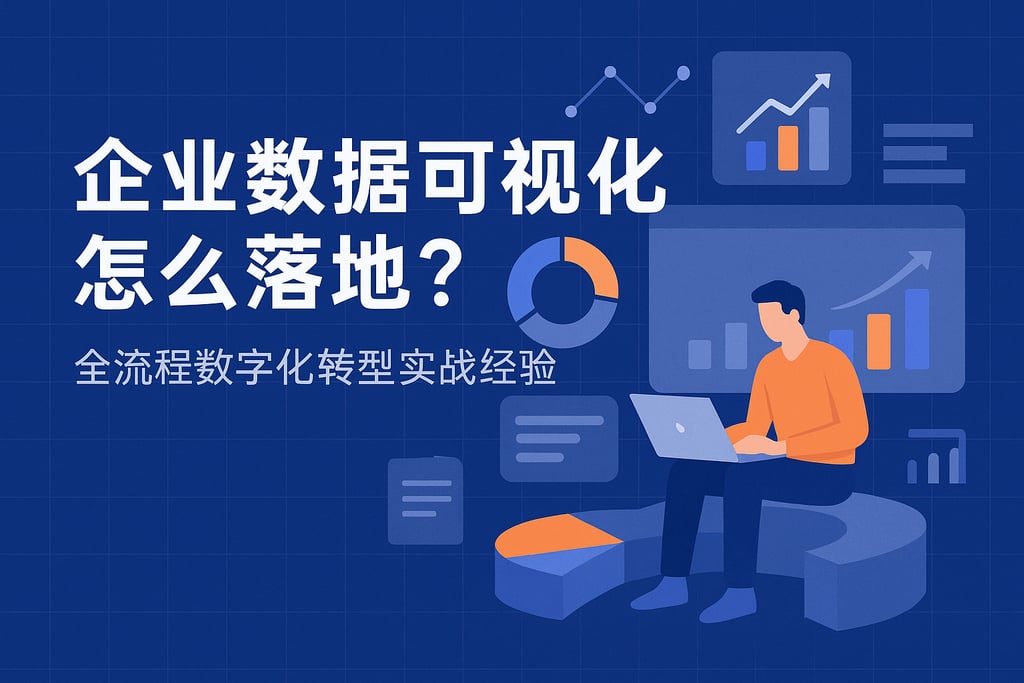 企业数据可视化怎么落地?全流程数字化转型实战经验 - FineBI数据分析知识库