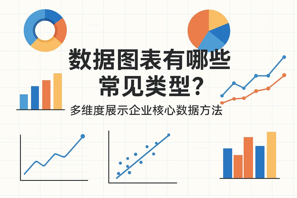 数据图表有哪些常见类型？多维度展示企业核心数据方法 - FineBI数据分析知识库