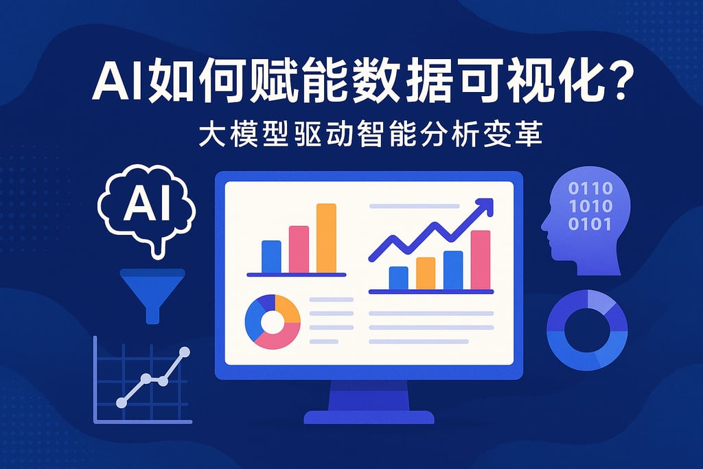 AI如何赋能数据可视化？大模型驱动智能分析变革
