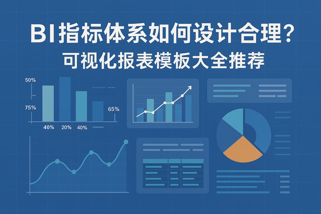 BI指标体系如何设计合理？可视化报表模板大全推荐
