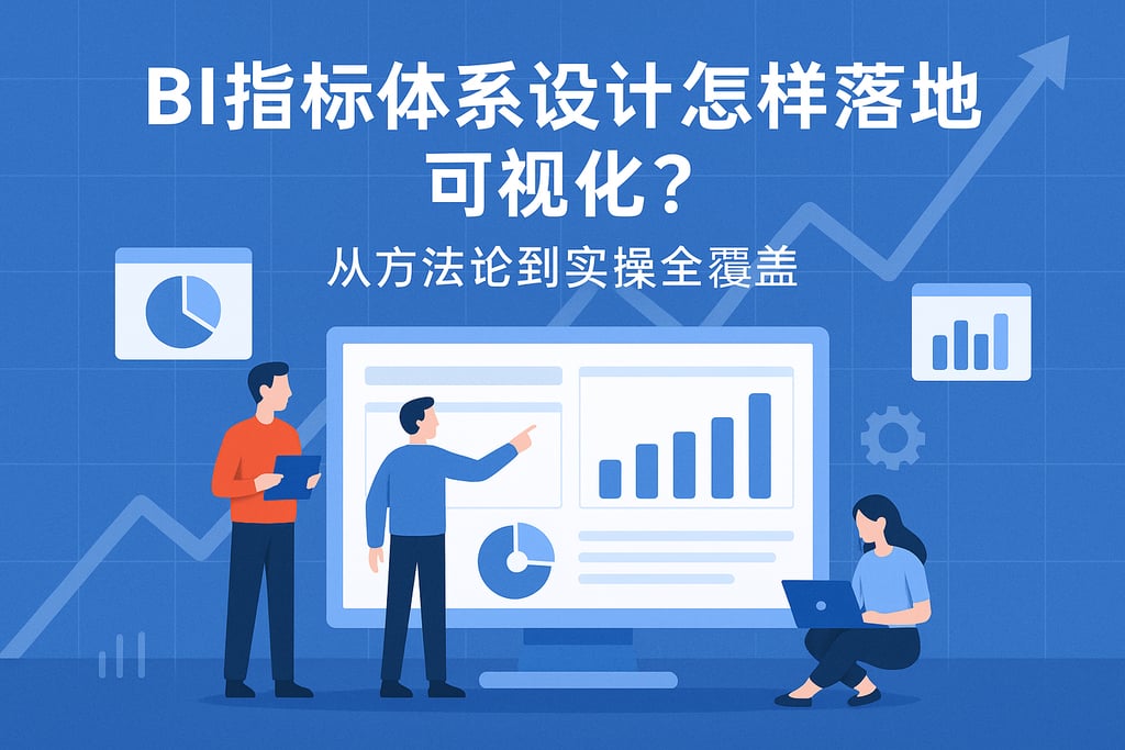 BI指标体系设计怎样落地可视化？从方法论到实操全覆盖