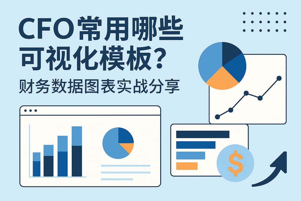CFO常用哪些可视化模板？财务数据图表实战分享