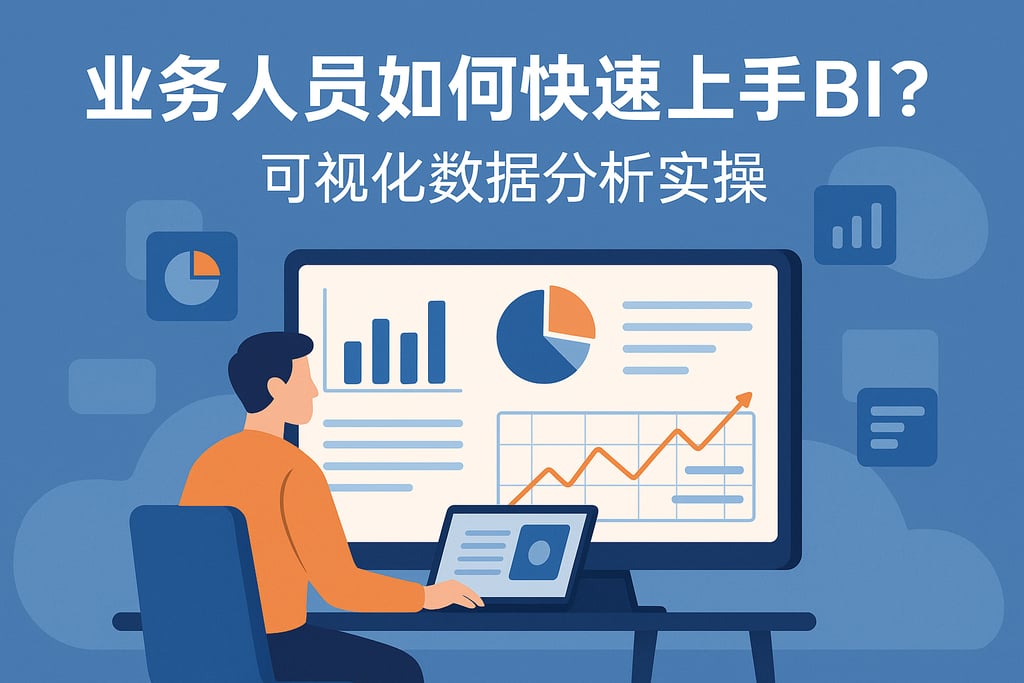 业务人员如何快速上手BI？可视化数据分析实操
