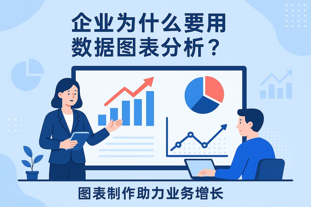 企业为什么要用数据图表分析？图表制作助力业务增长