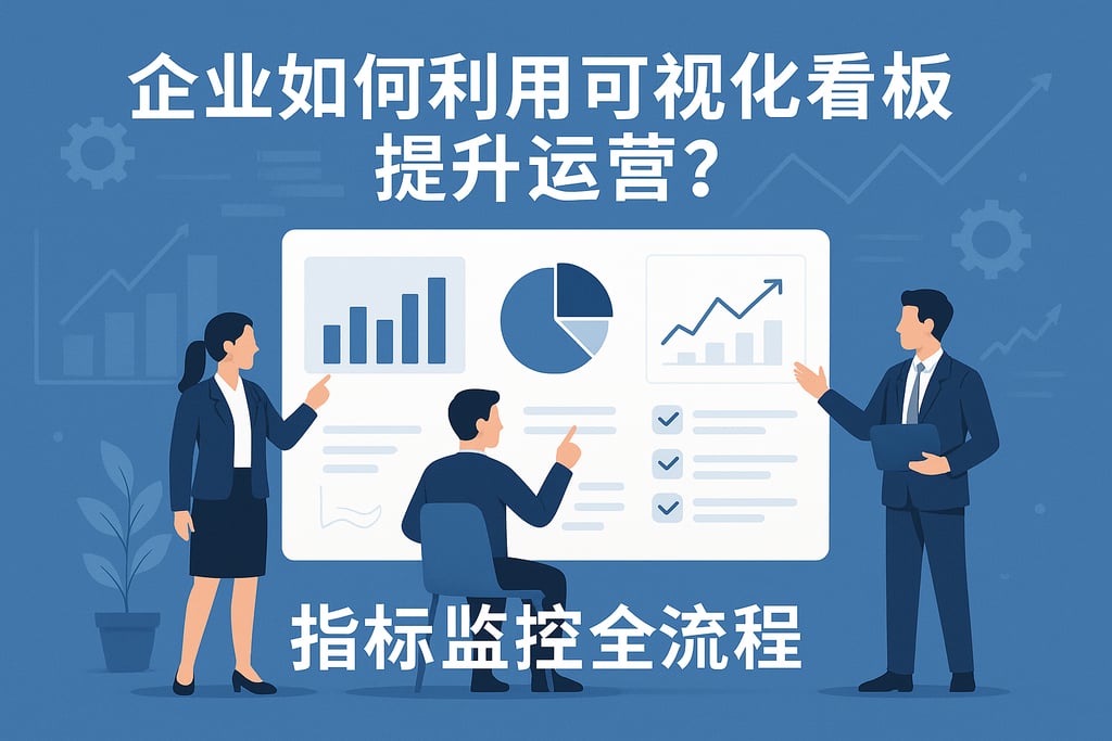 企业如何利用可视化看板提升运营？指标监控全流程