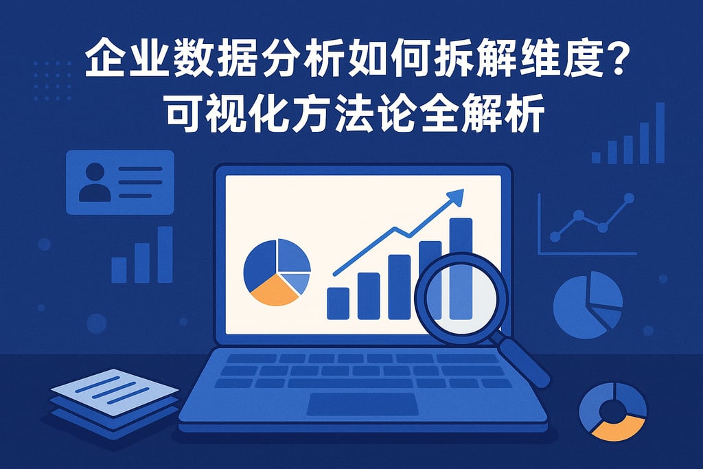 企业数据分析如何拆解维度？可视化方法论全解析