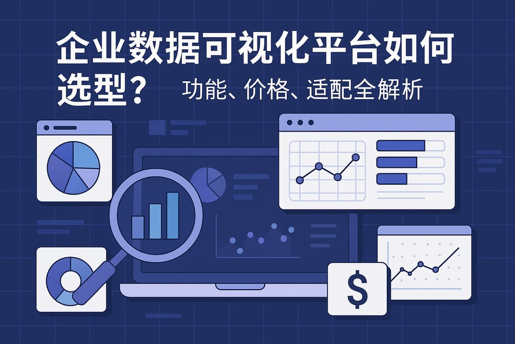 企业数据可视化平台如何选型？功能、价格、适配全解析