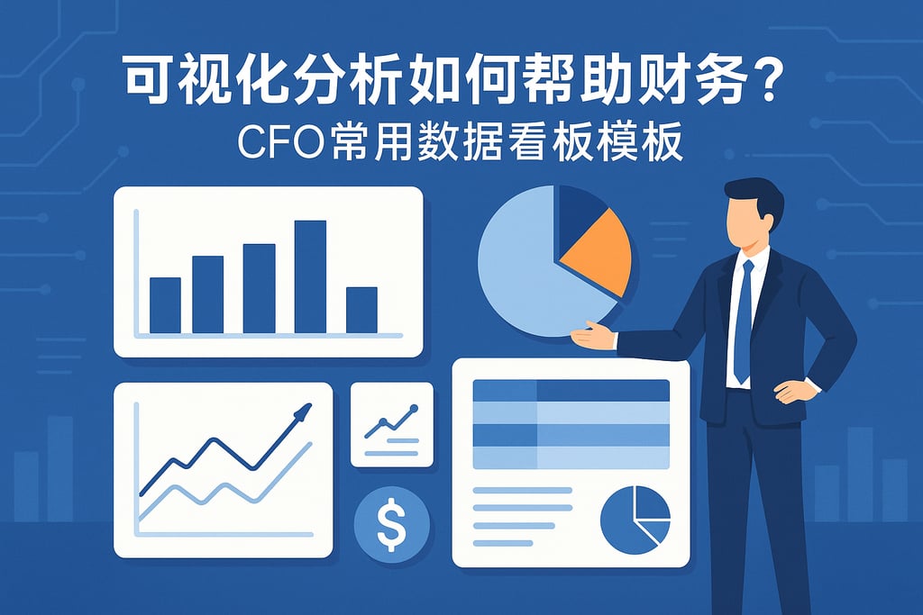 可视化分析如何帮助财务？CFO常用数据看板模板