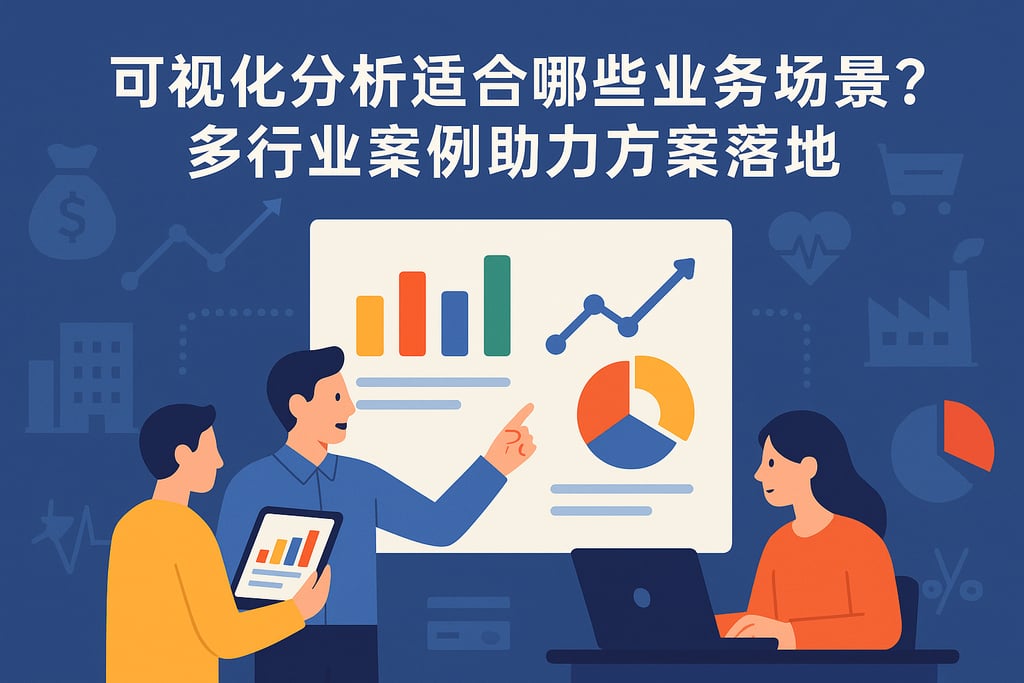 可视化分析适合哪些业务场景？多行业案例助力方案落地
