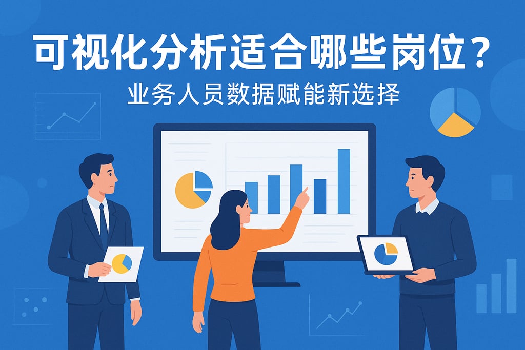可视化分析适合哪些岗位？业务人员数据赋能新选择