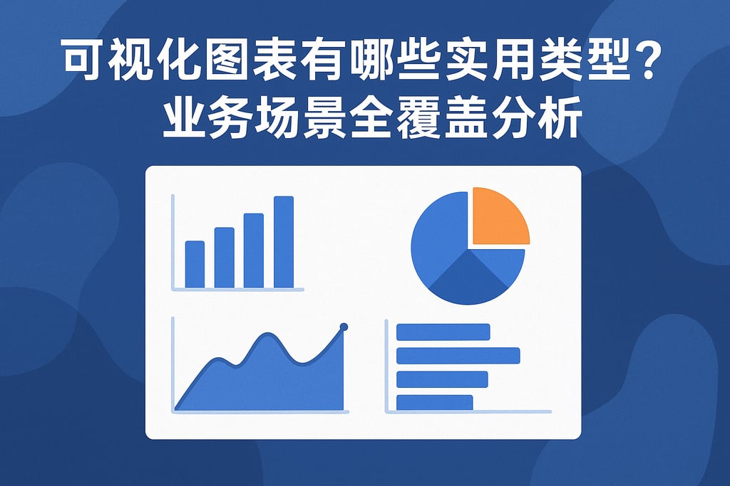 可视化图表有哪些实用类型？业务场景全覆盖分析