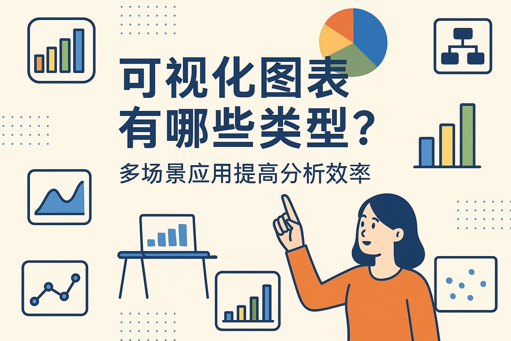 可视化图表有哪些类型？多场景应用提高分析效率