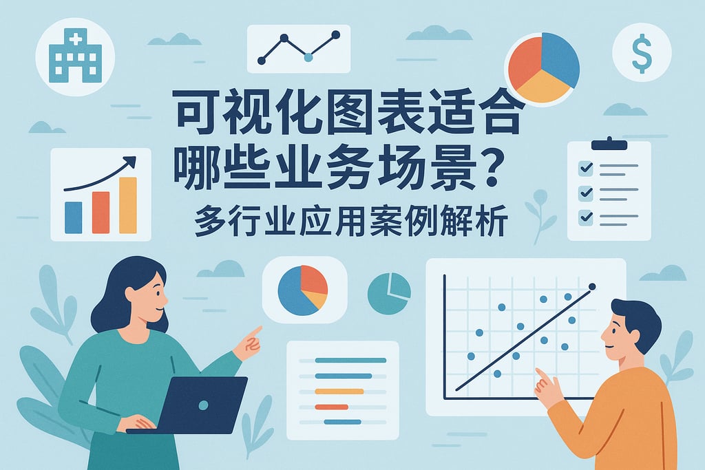 可视化图表适合哪些业务场景？多行业应用案例解析