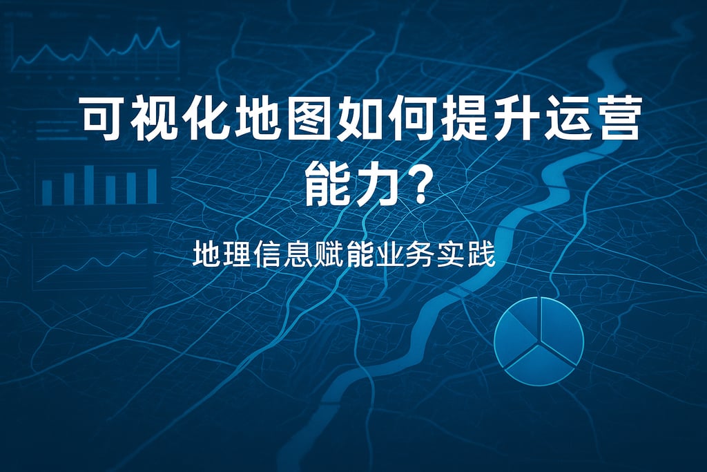可视化地图如何提升运营能力？地理信息赋能业务实践