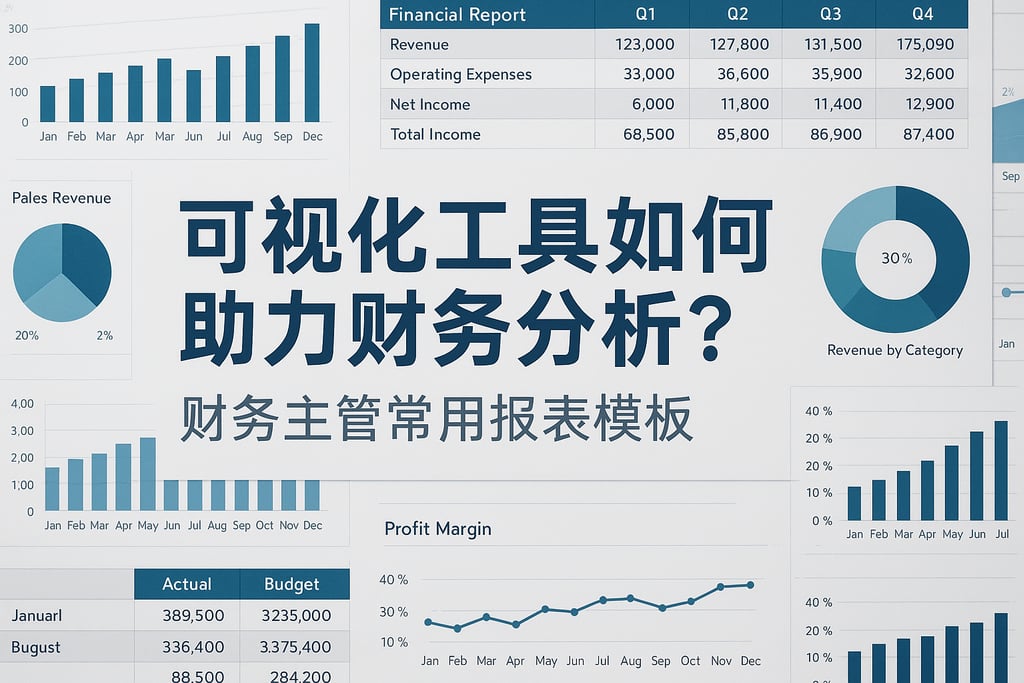 可视化工具如何助力财务分析？财务主管常用报表模板