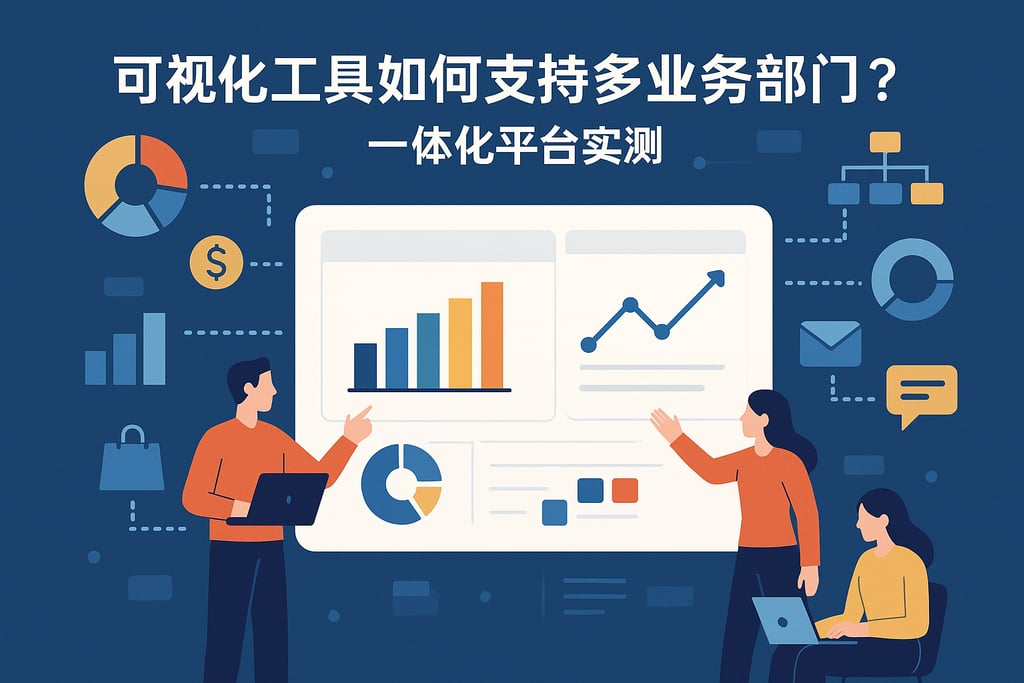 可视化工具如何支持多业务部门？一体化平台实测