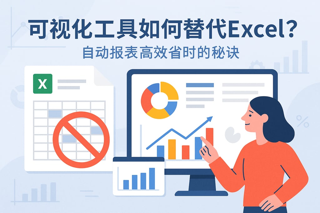 可视化工具如何替代Excel？自动报表高效省时的秘诀