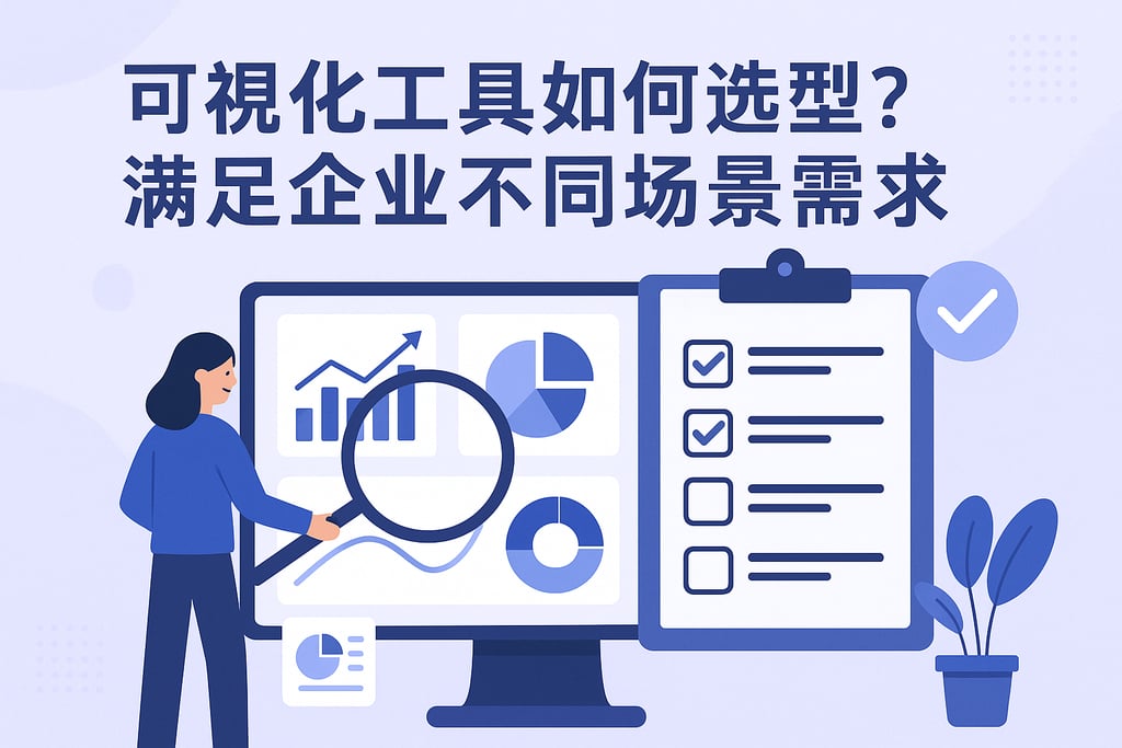 可视化工具如何选型？满足企业不同场景需求