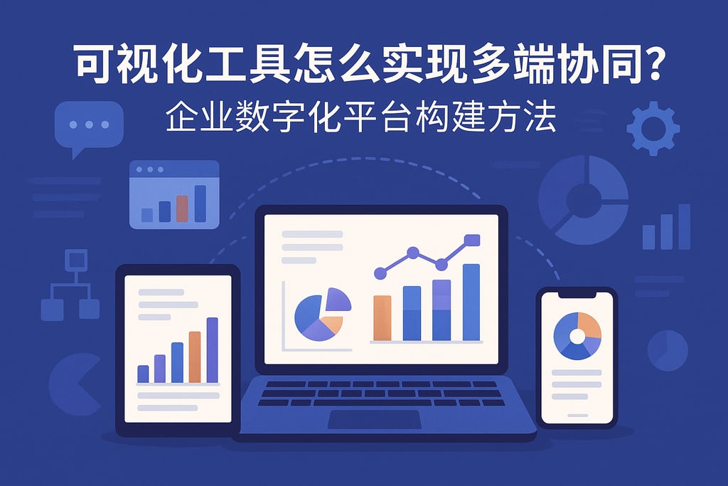 可视化工具怎么实现多端协同？企业数字化平台构建方法
