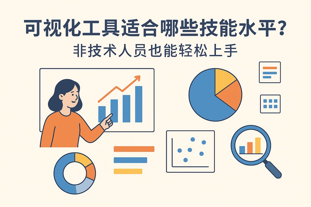 可视化工具适合哪些技能水平？非技术人员也能轻松上手