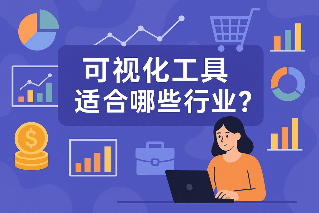 可视化工具适合哪些行业？覆盖金融、零售等多元应用场景