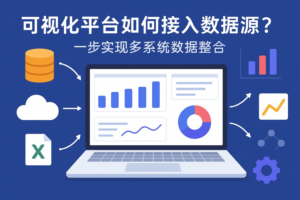 可视化平台如何接入数据源？一步实现多系统数据整合