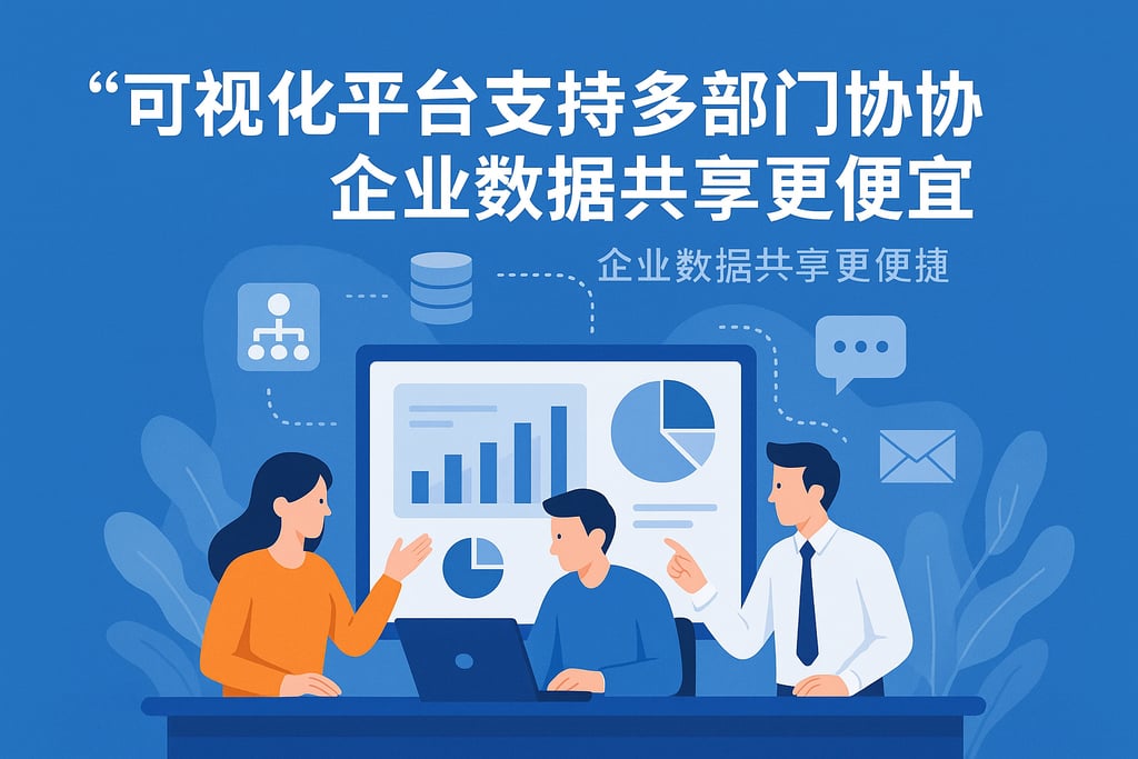 可视化平台如何支持多部门协作？企业数据共享更便捷