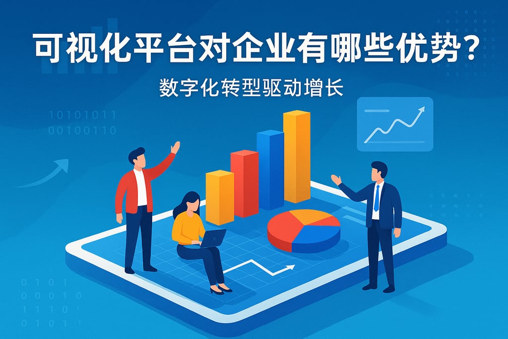 可视化平台对企业有哪些优势？数字化转型驱动增长