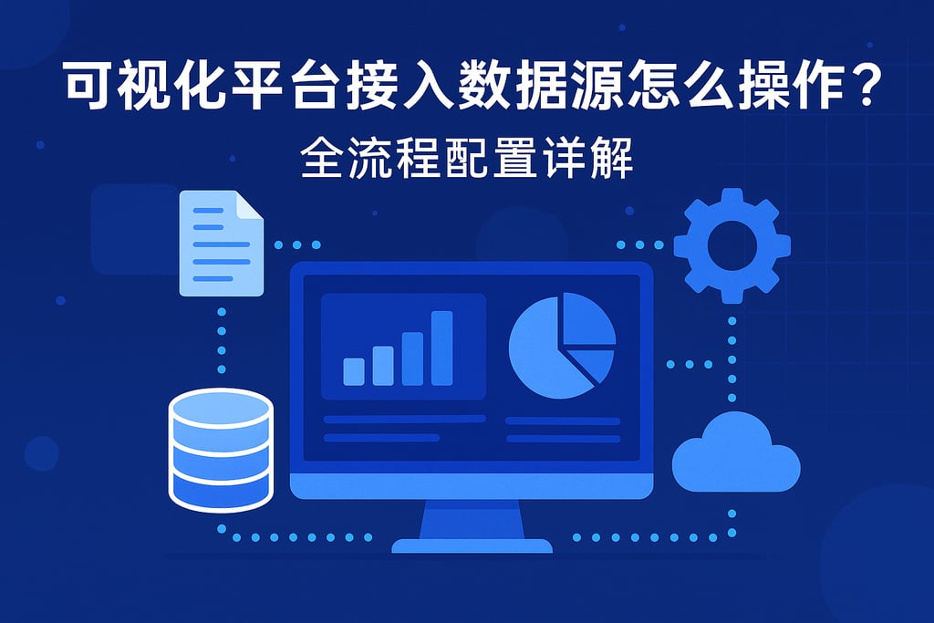 可视化平台接入数据源怎么操作？全流程配置详解
