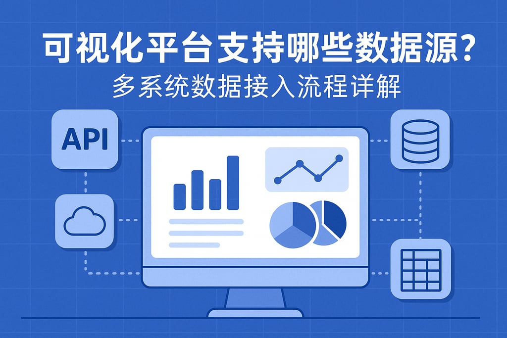 可视化平台支持哪些数据源？多系统数据接入流程详解