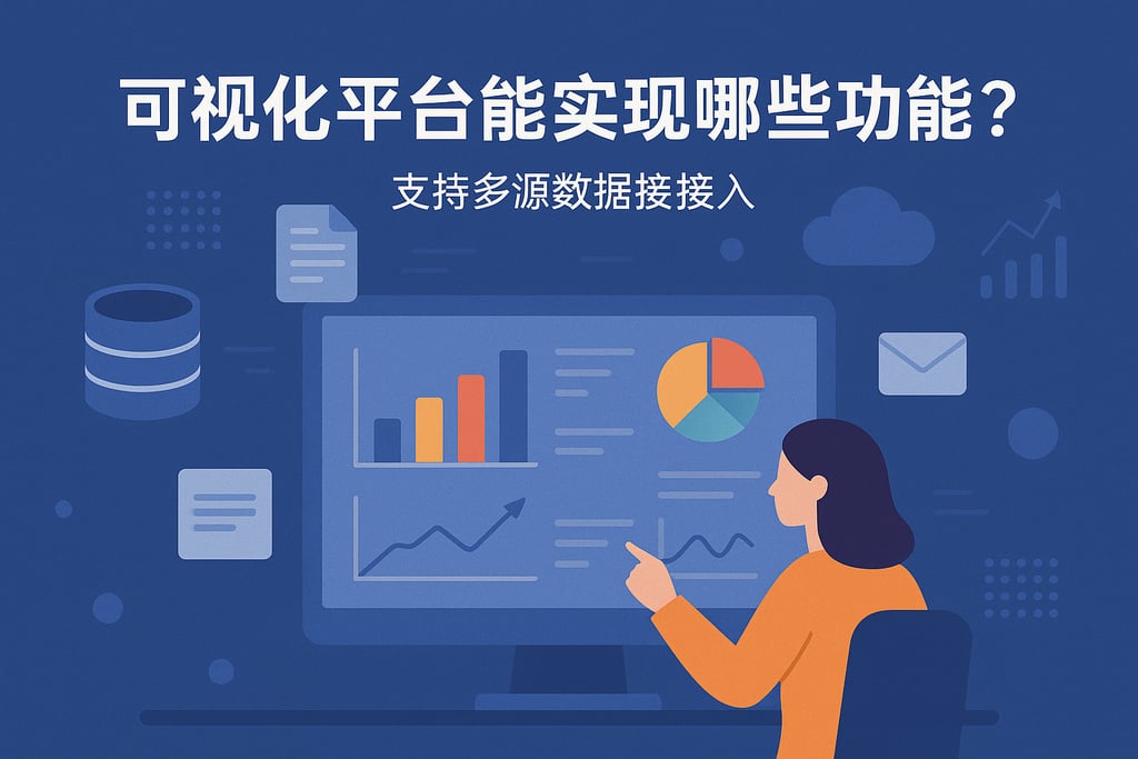 可视化平台能实现哪些功能？支持多源数据接入