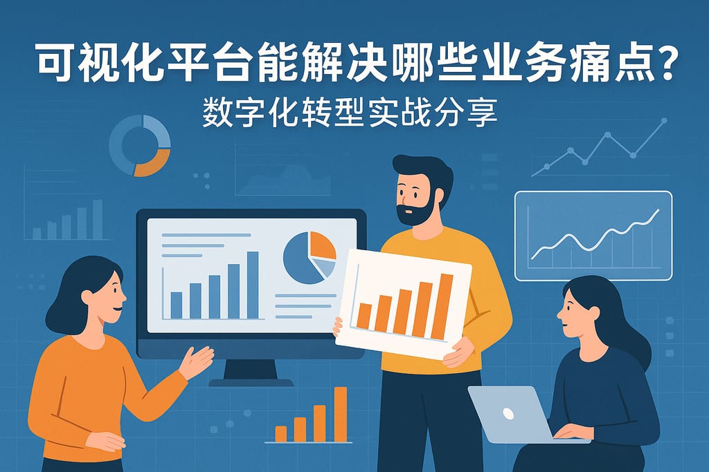 可视化平台能解决哪些业务痛点？数字化转型实战分享